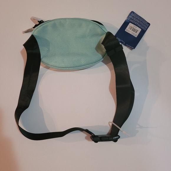 CHAMPION OVERSIZE BLACK C LOGO FANNY PACK SHOULDER BAG MINT GREEN WAIST BAG - Picture 2 of 5